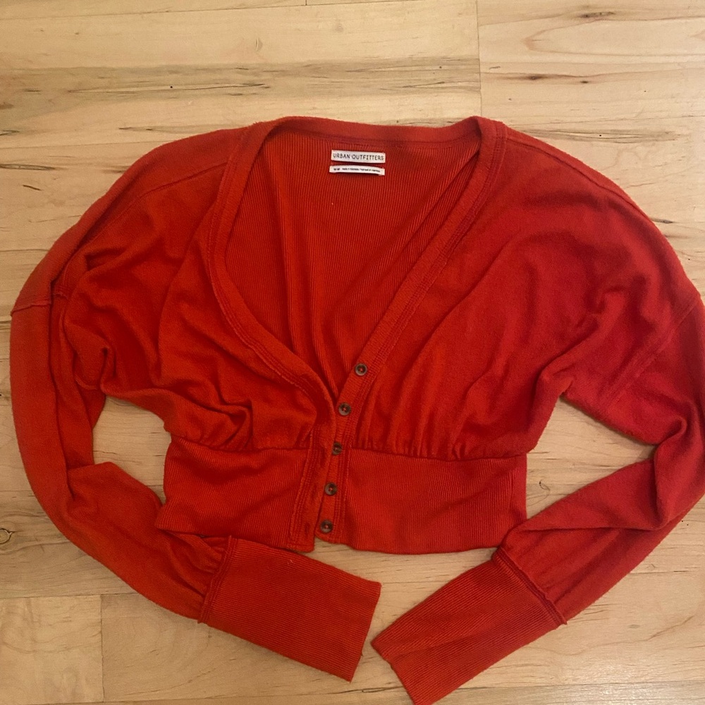 Red sweater